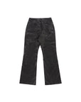 Boot Cut Pants 闊腿皮褲- Black