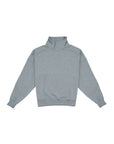 High Neck Overshirt 高領長版上衣 - Grey