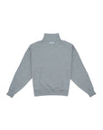 High Neck Overshirt 高領長版上衣 - Grey