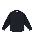 Shirt Jacket 條紋襯衫夾克 - Black