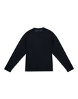 Knit Sweater 針織透膚上衣 - Black