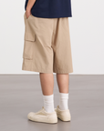 Voluminous Cargo Shorts 立體量感工裝短褲 - KHAKI