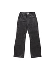 Boot Cut Pants 闊腿皮褲- Black