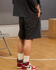 NEUTRALS Cargo Sweat Shorts - Gray