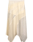 Wrap Midi Drape Skirt 垂墜中長裙 - Beige