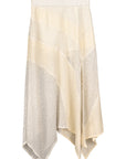 Wrap Midi Drape Skirt 垂墜中長裙 - Beige