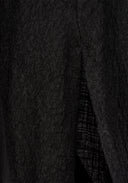 Wrap Midi Drape Skirt 垂墜中長裙-Black