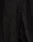 Wrap Midi Drape Skirt 垂墜中長裙 - Black
