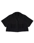 Resort Sheer Pocket Shirt 輕透口袋襯衫 - Black