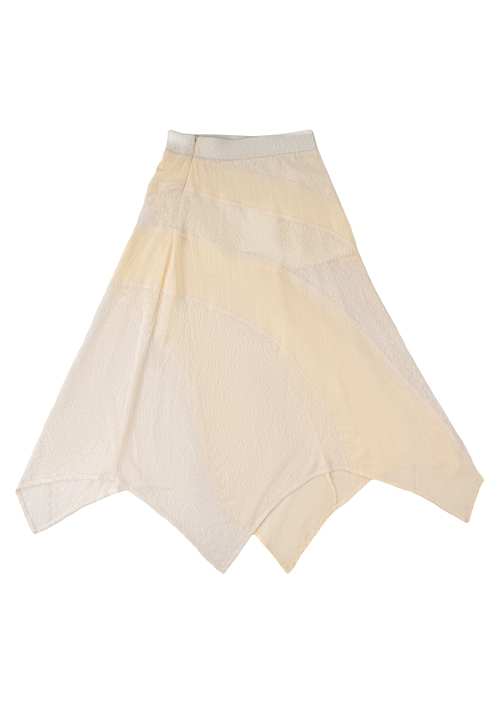 Wrap Midi Drape Skirt 垂墜中長裙 - Beige