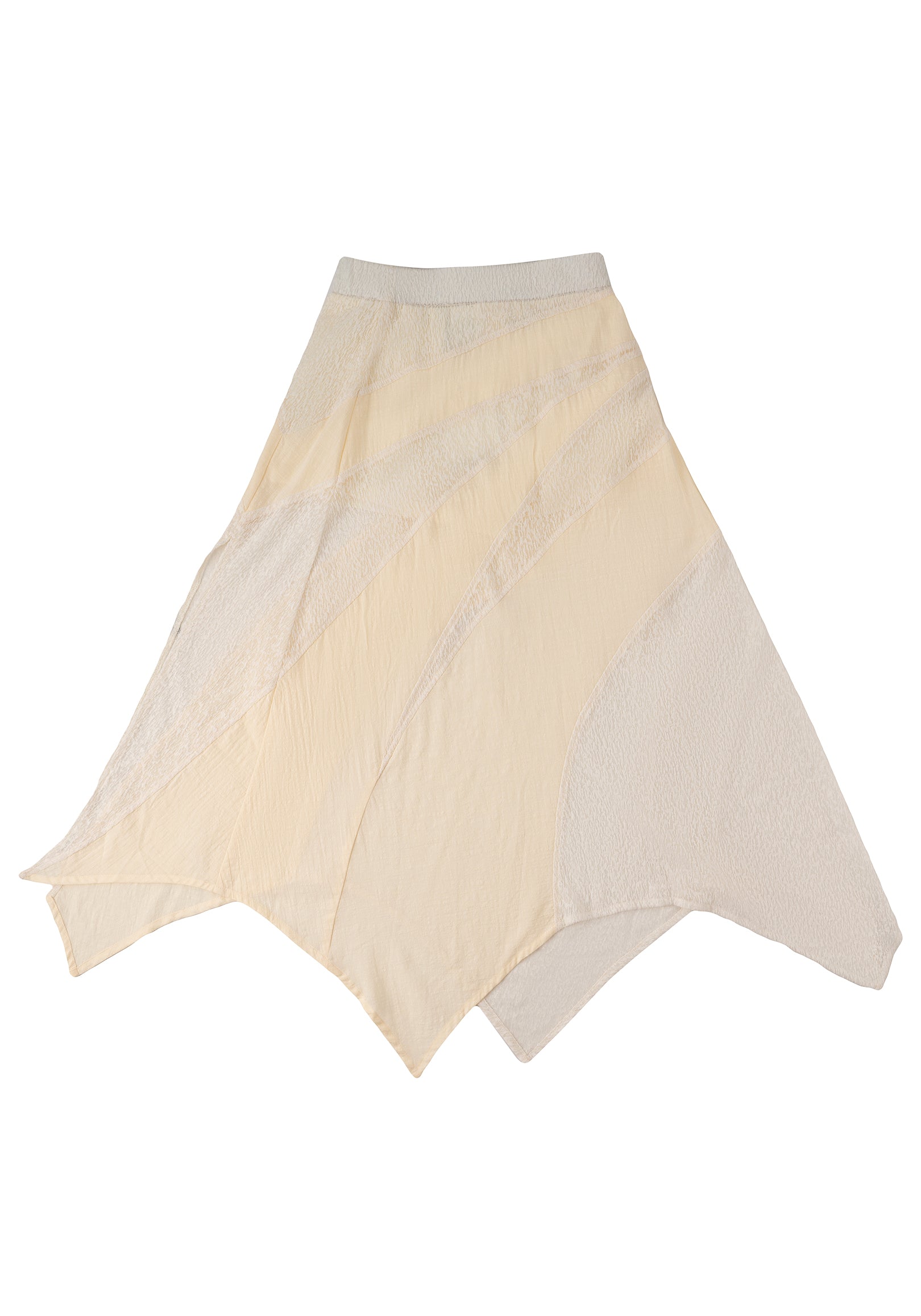 Wrap Midi Drape Skirt 垂墜中長裙 - Beige