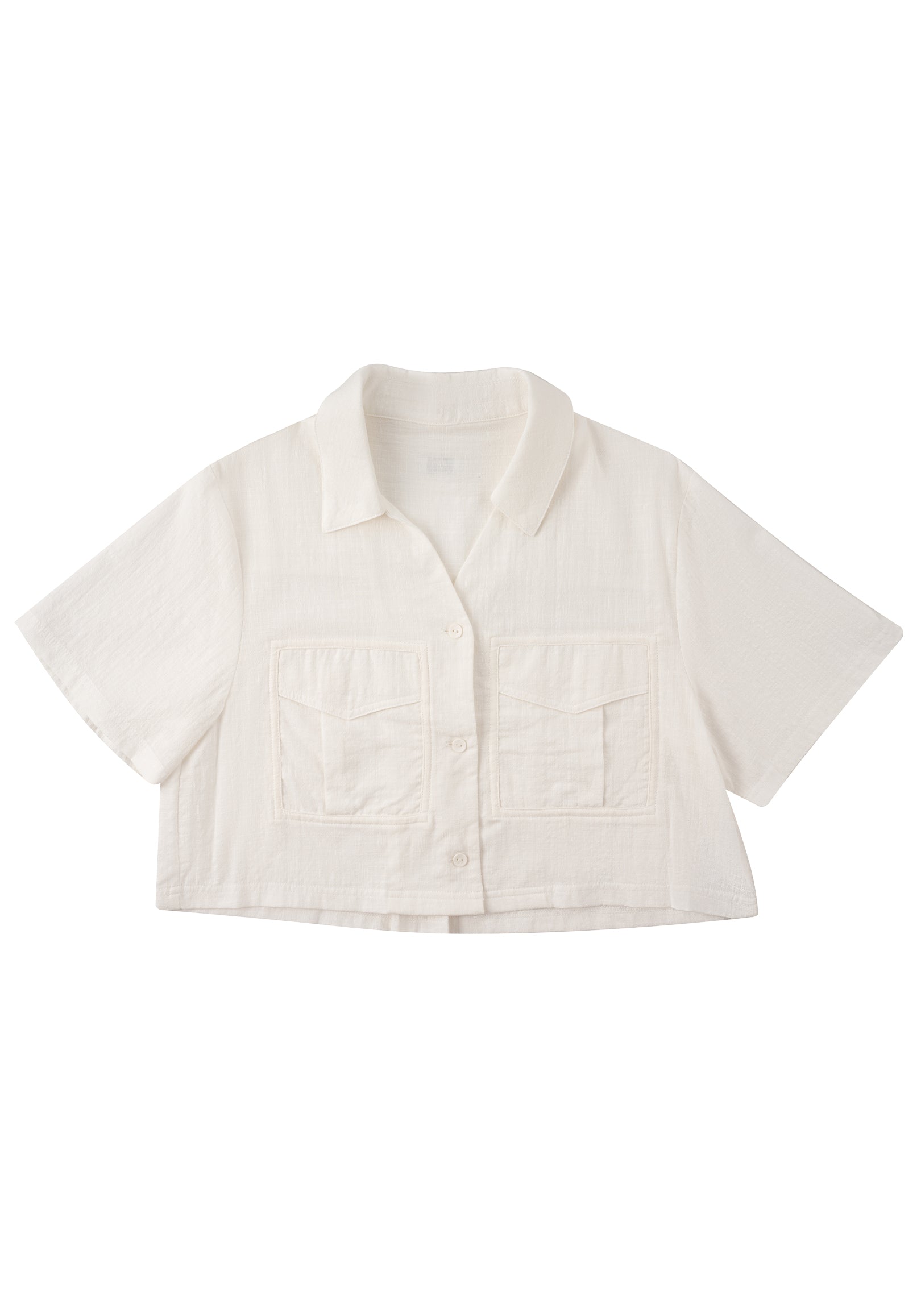 Resort Sheer Pocket Shirt 輕透口袋襯衫 - White