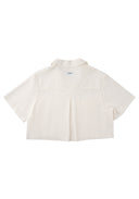 Resort Sheer Pocket Shirt 輕透口袋襯衫-White