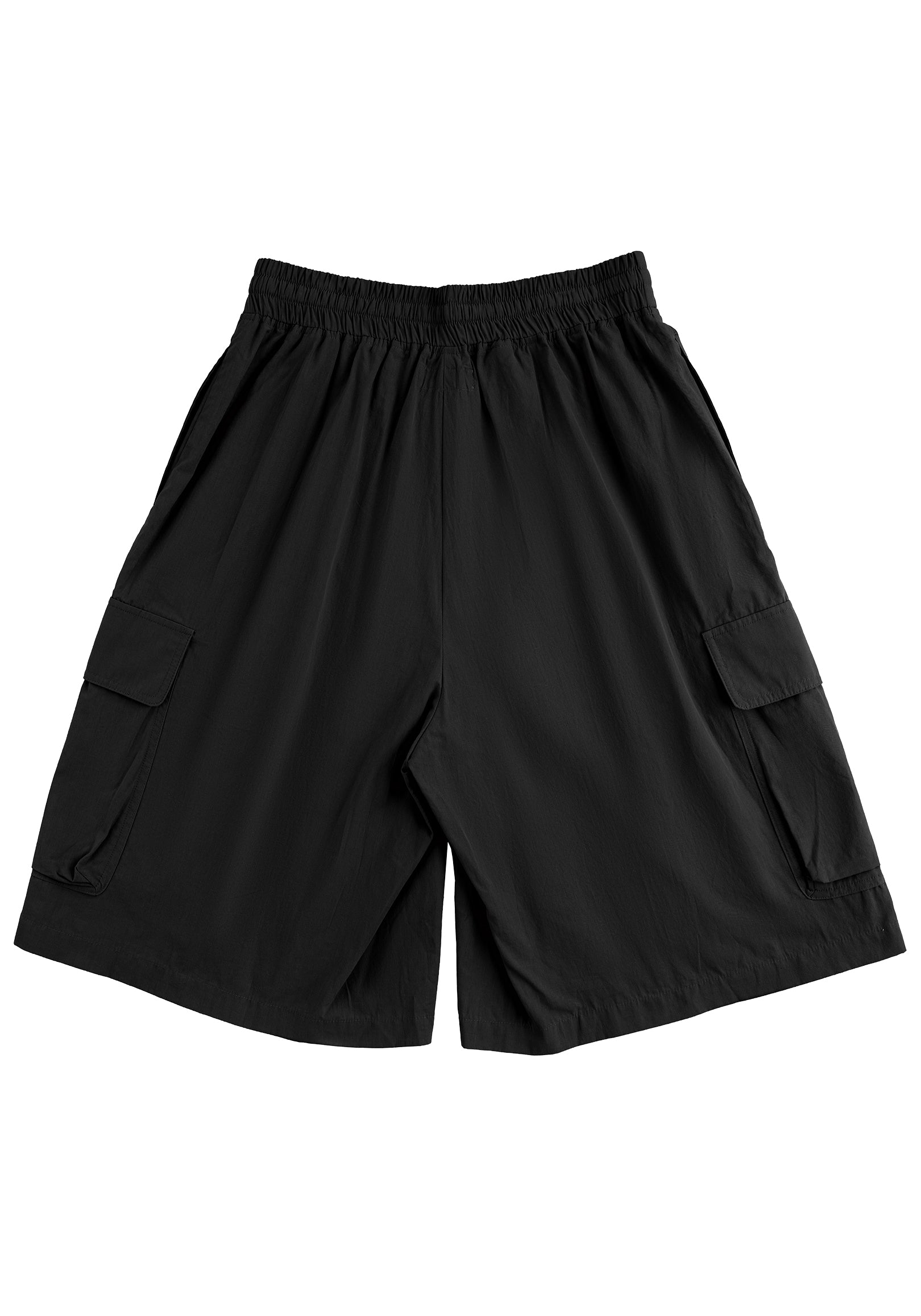 Voluminous Cargo Shorts 立體量感工裝短褲 - BLACK