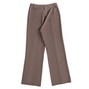 Fluid Pleated Trousers 中腰打褶長褲-Mocha Gray