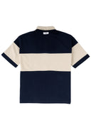 Striped Logo Polo Shirt 條紋Logo Polo衫-Navy