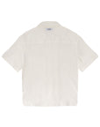 Layered Pocket Shirt 拼接口袋短袖襯衫 - BEIGE