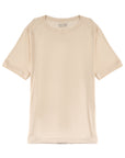 Minimal Logo Tee logo 短袖上衣 - BEIGE