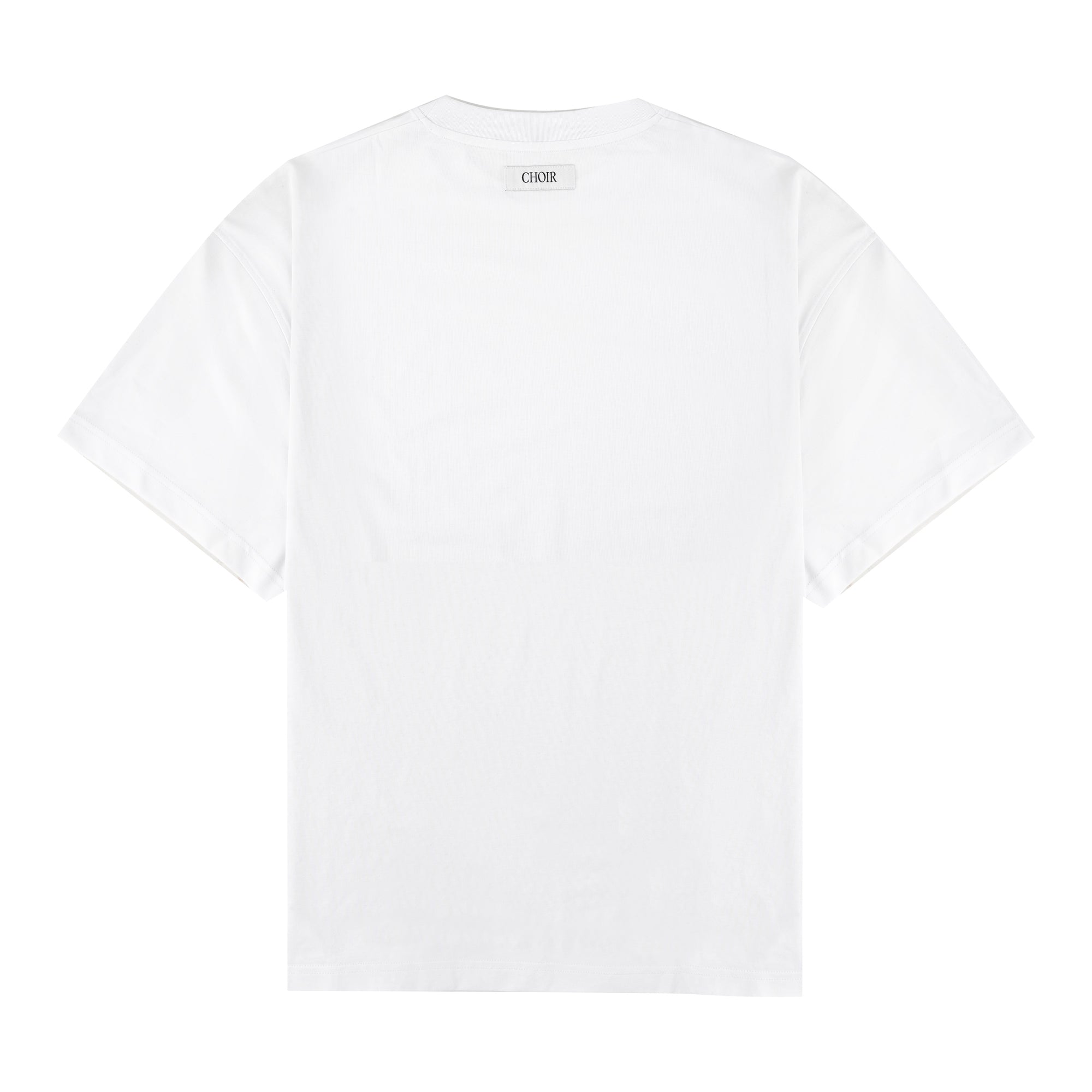 Choir Embroidery Logo Tee 刺繡Logo踢恤 - WHITE