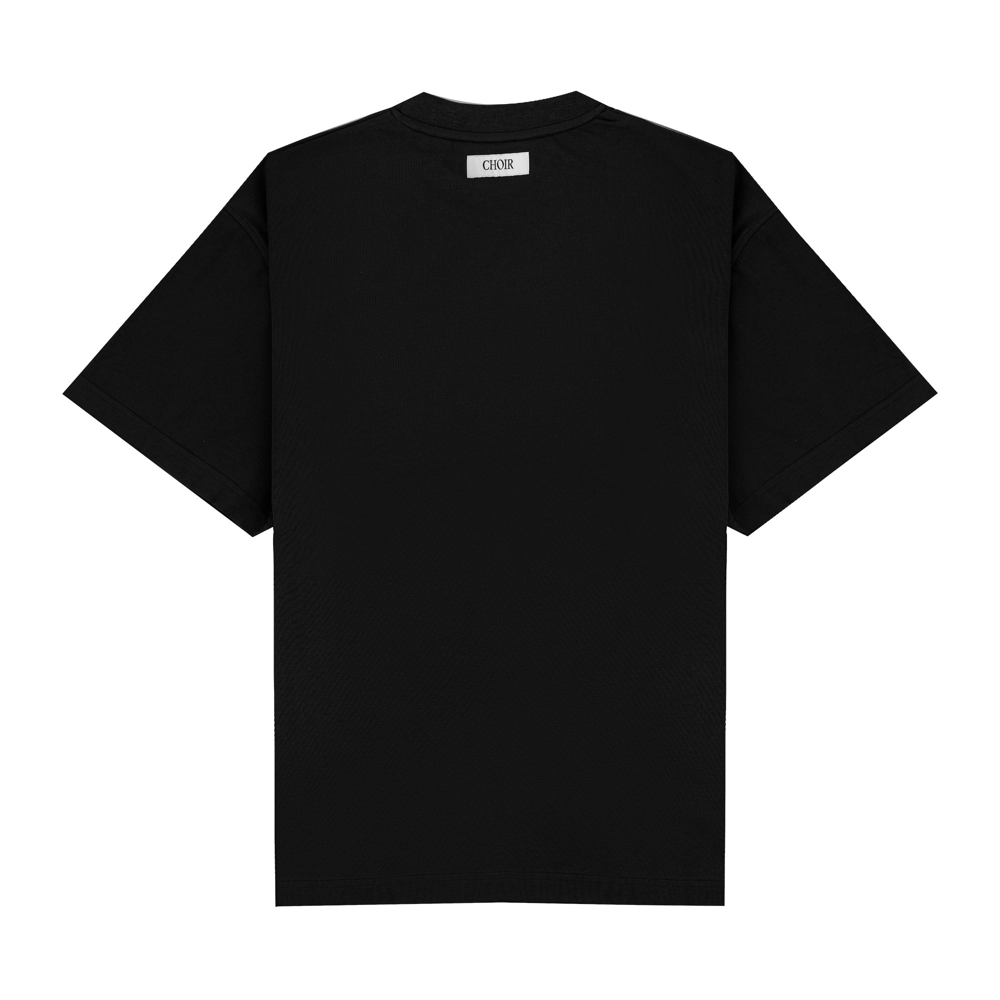 Choir Embroidery Logo Tee 刺繡Logo踢恤 - BLACK