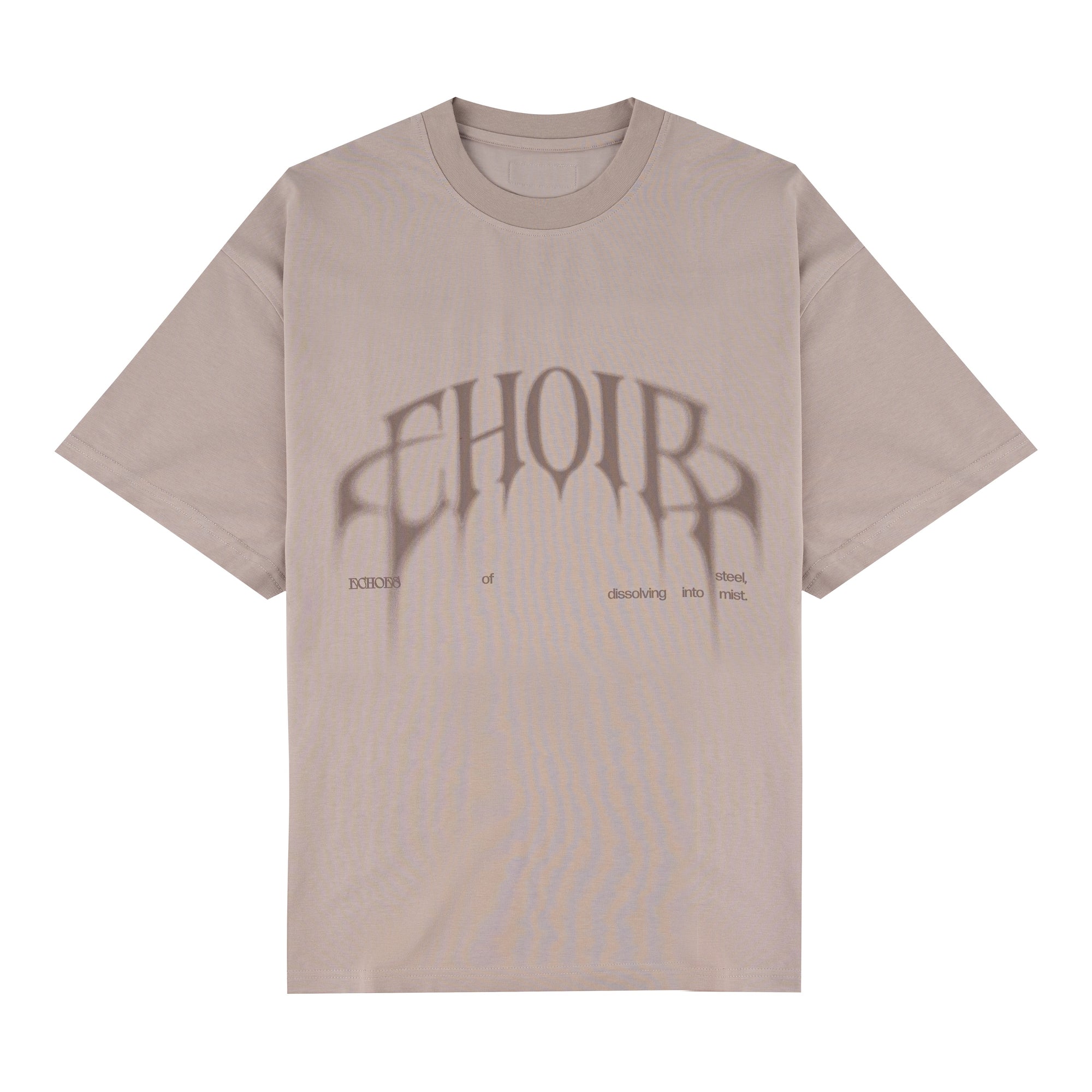 Choir Goth Logo Tee 哥德Logo印花踢恤 - GREY