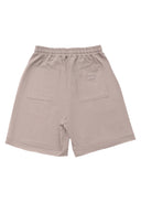 Double Layer Shorts 不收邊設計棉褲-Gray