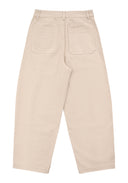 Balloon Pants 前打摺錐形褲-Beige
