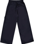 Panel Wide Pants 口袋造型直筒褲 - NAVY