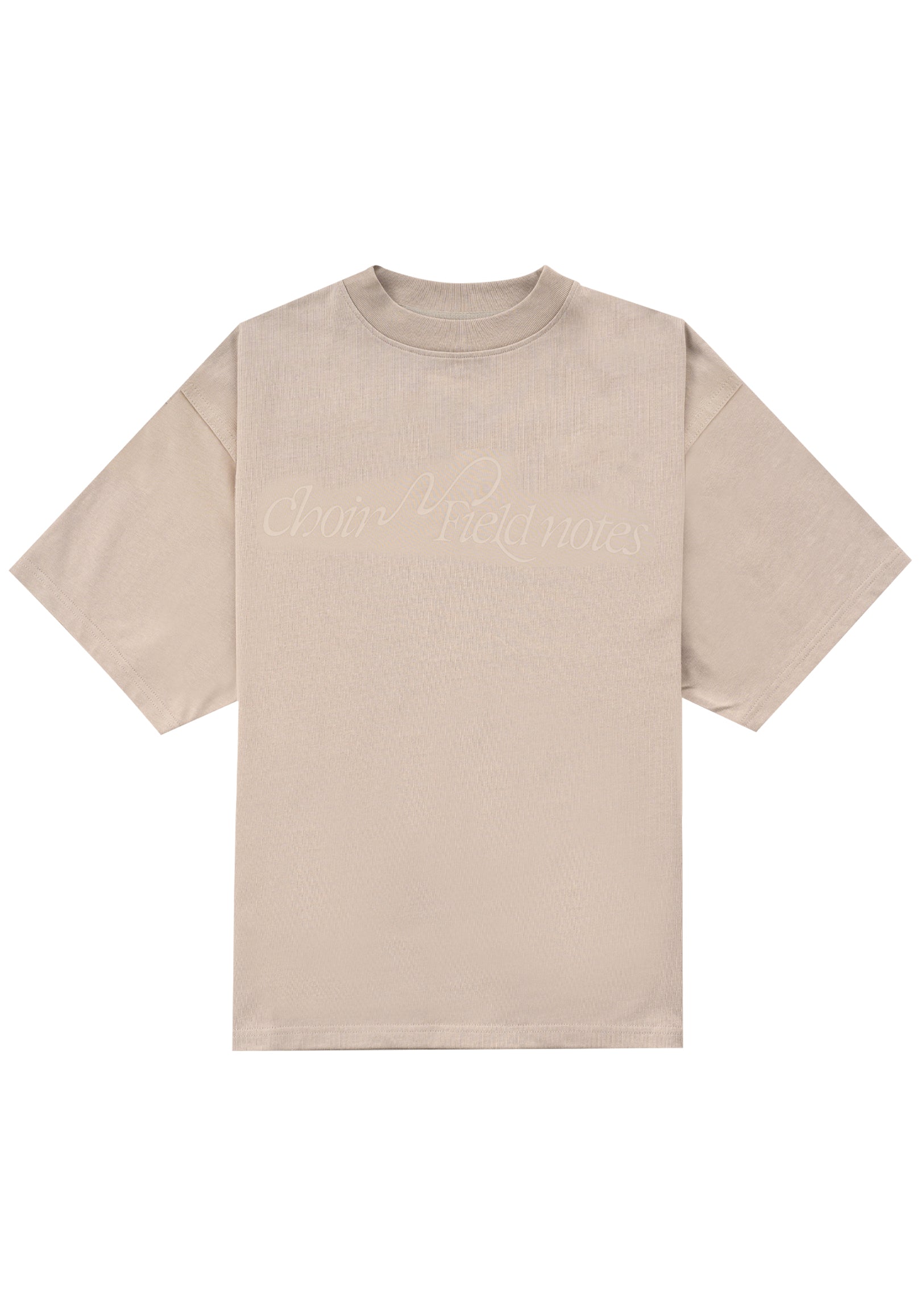 Logo Tee3 印花LOGO T恤 - GREIGE