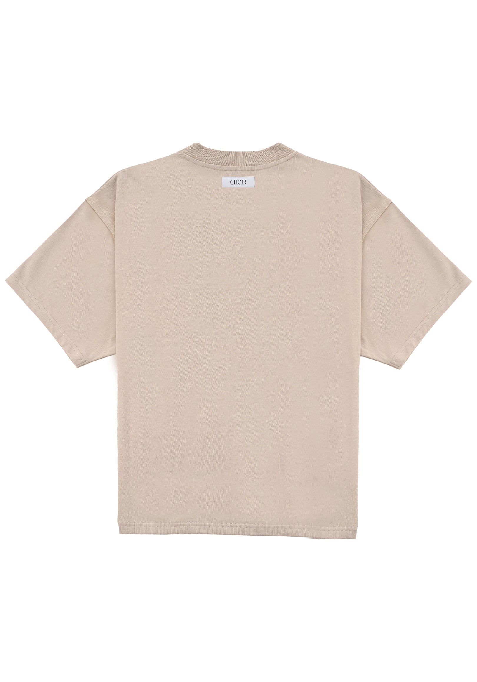 Logo Tee3 印花LOGO T恤 - GREIGE