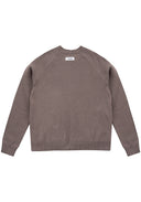 Zip Knit Cardigan 拉克蘭針織雙拉鍊外套-Gray
