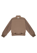 Suede Hunting Jacket 設計剪裁工裝外套-Brown