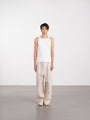 Cutaway Shoulder Tank 削肩背心 - White