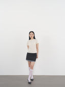 Logo T-Shirt  02 圓領品牌T恤-Beige
