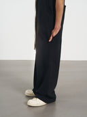 Sweat Pant 牛仔造型棉褲-Black