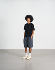 Choir Overlay Serif Monogram Logo Tee 圈型印花短袖踢恤 - BLACK
