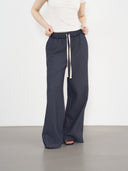 Raw-Edge Sweatpants 毛邊運動長褲-Navy