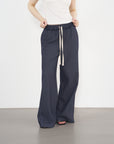 Raw-Edge Sweatpants 毛邊運動長褲-Navy