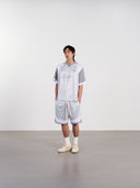 Jersey Polo Logo 翻領休閒球衣-Gray
