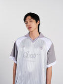 Jersey Polo Logo 翻領休閒球衣-Gray