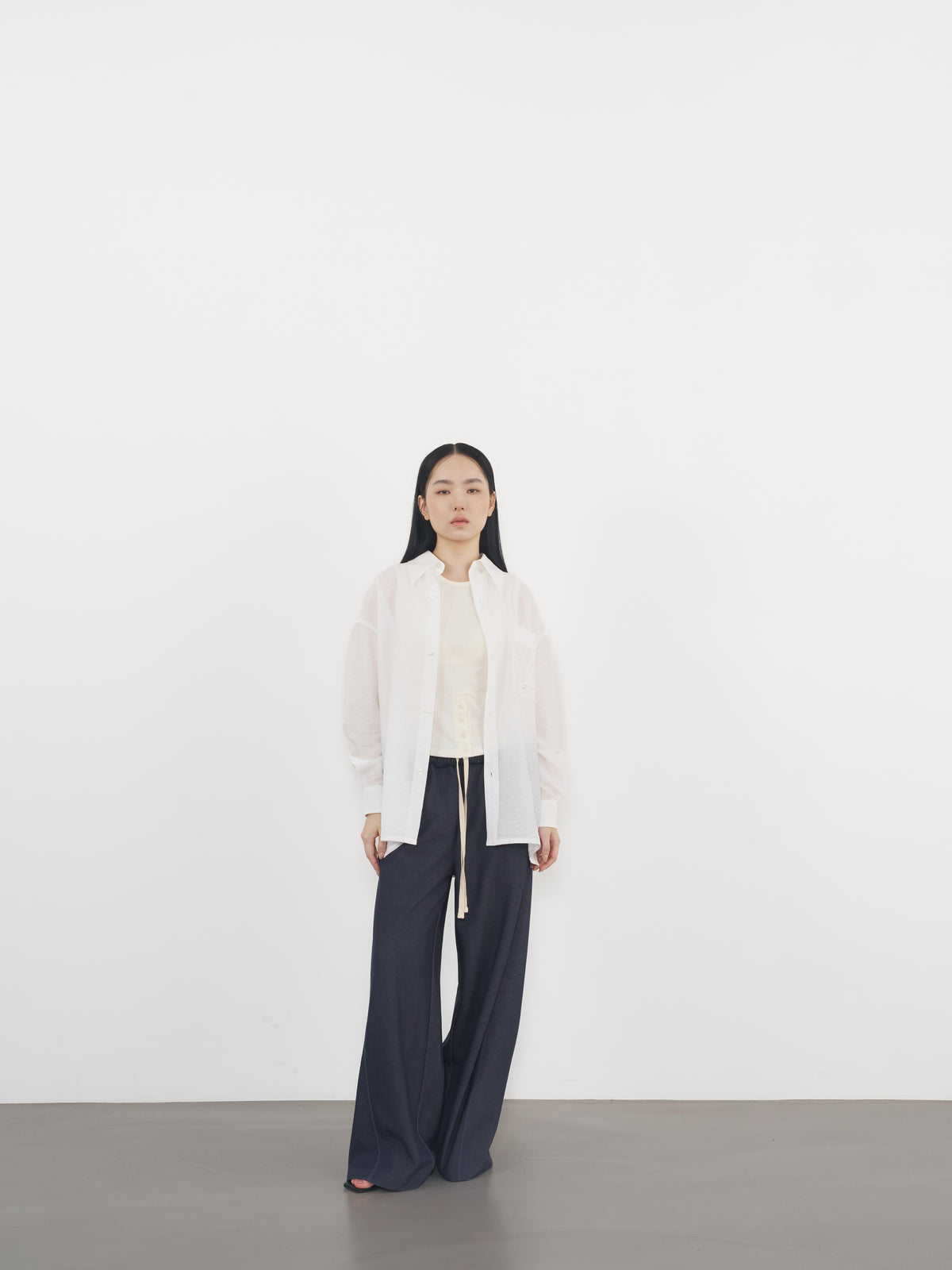 Structured Pocket Shirt 結構口袋襯衫-White