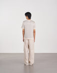 雙層疊穿上衣 Layered Top Set   (白／黑)
