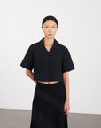 Resort Sheer Pocket Shirt 輕透口袋襯衫 - Black