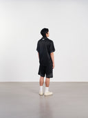 Jersey Polo Logo 翻領休閒球衣-Black