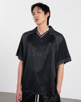 Jersey Polo LOGO 翻領休閒球衣 - BLACK