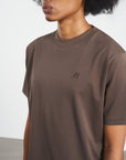 Choir Cursive Logo Tee 草寫繡花短袖踢恤 - BROWN