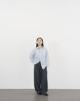 Structured Pocket Shirt 結構口袋襯衫-Blue