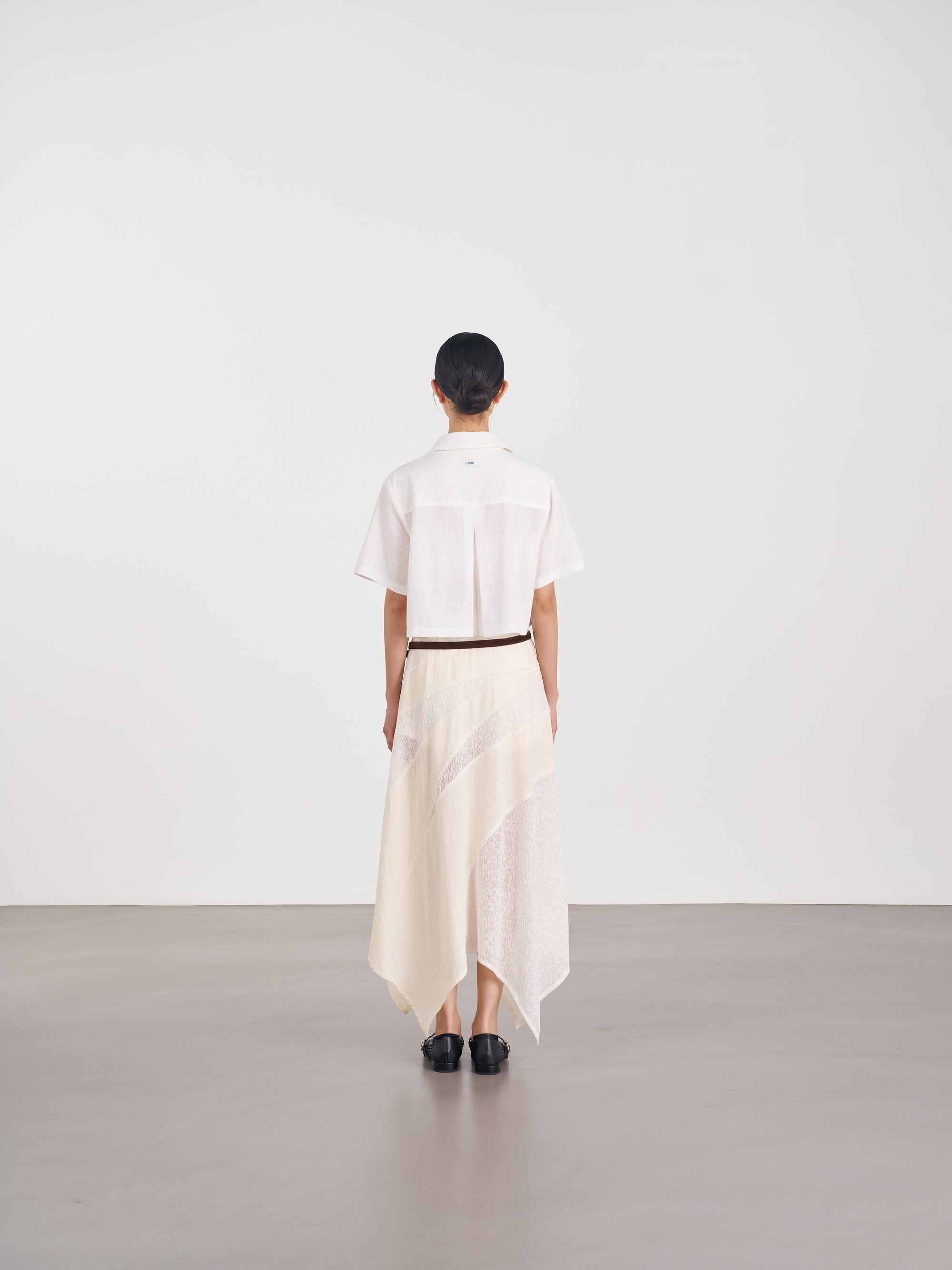 Resort Sheer Pocket Shirt 輕透口袋襯衫 - White