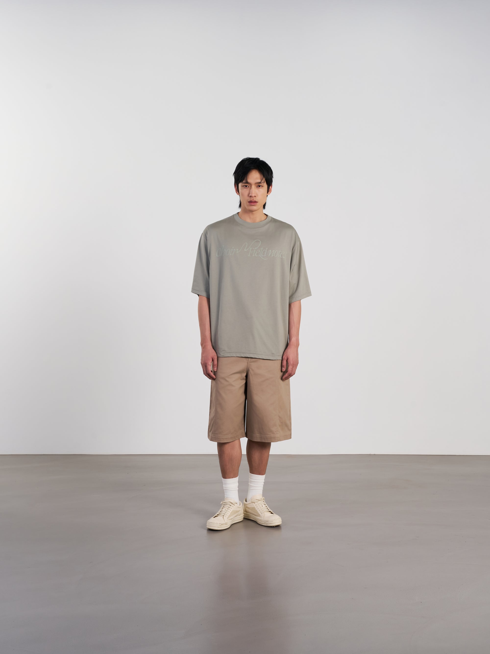 Logo Tee3 印花LOGO T恤 - GREY