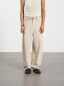 Balloon Pants 前打摺錐形褲-Beige